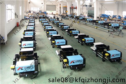 KF series small size and good safety performance fixed wire rope hoist