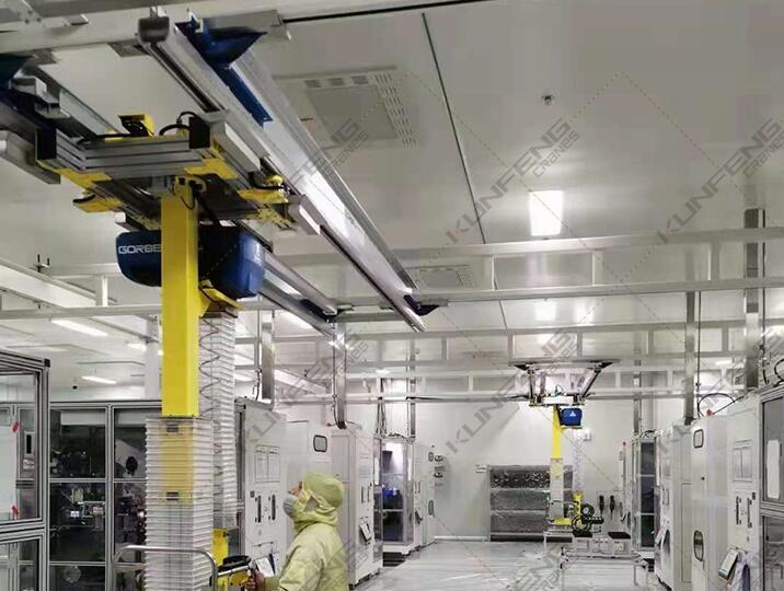 Semi Conductor clean room crane