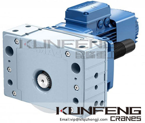 DRSA wheel block system configuration motor