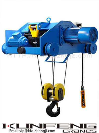 Wire rope electric hoist design of China crane lifting manufacturer
