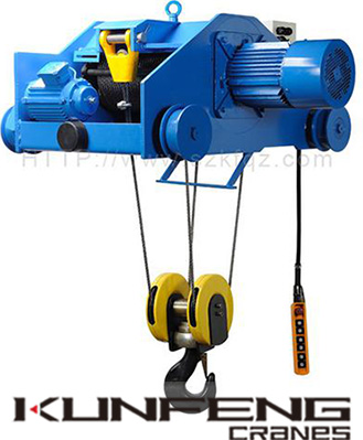 Most Popular wire rope Electric Hoist Single Girder Hoist