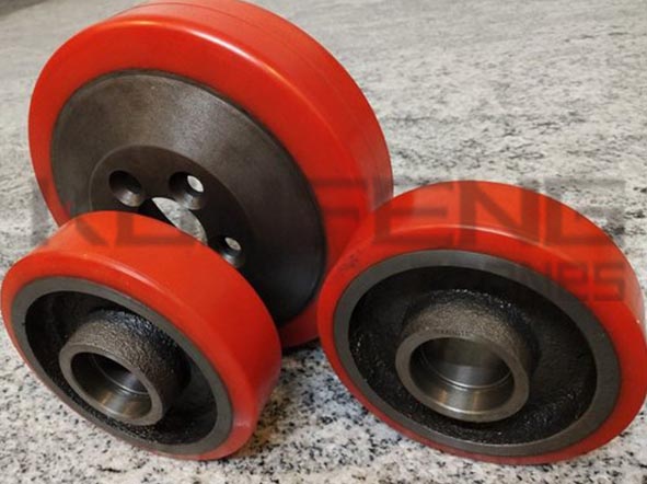 What is the processing process of polyurethane coated wheels?