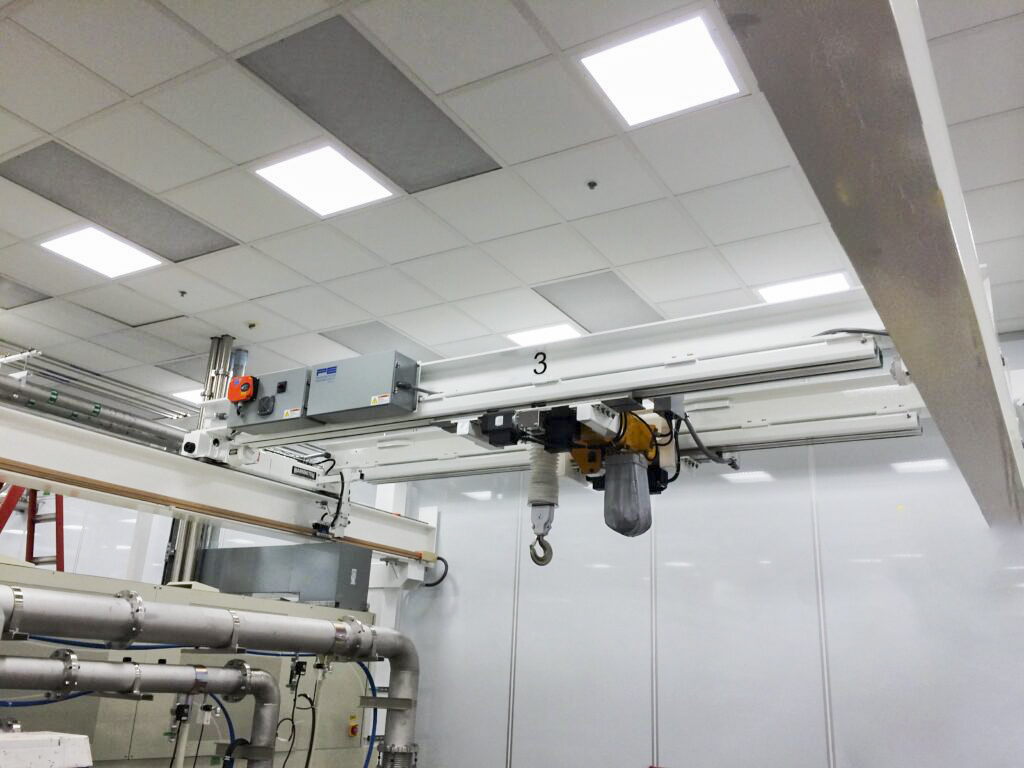 Why Stainless Steel Cranes & Hoists for Clean Room Lifting