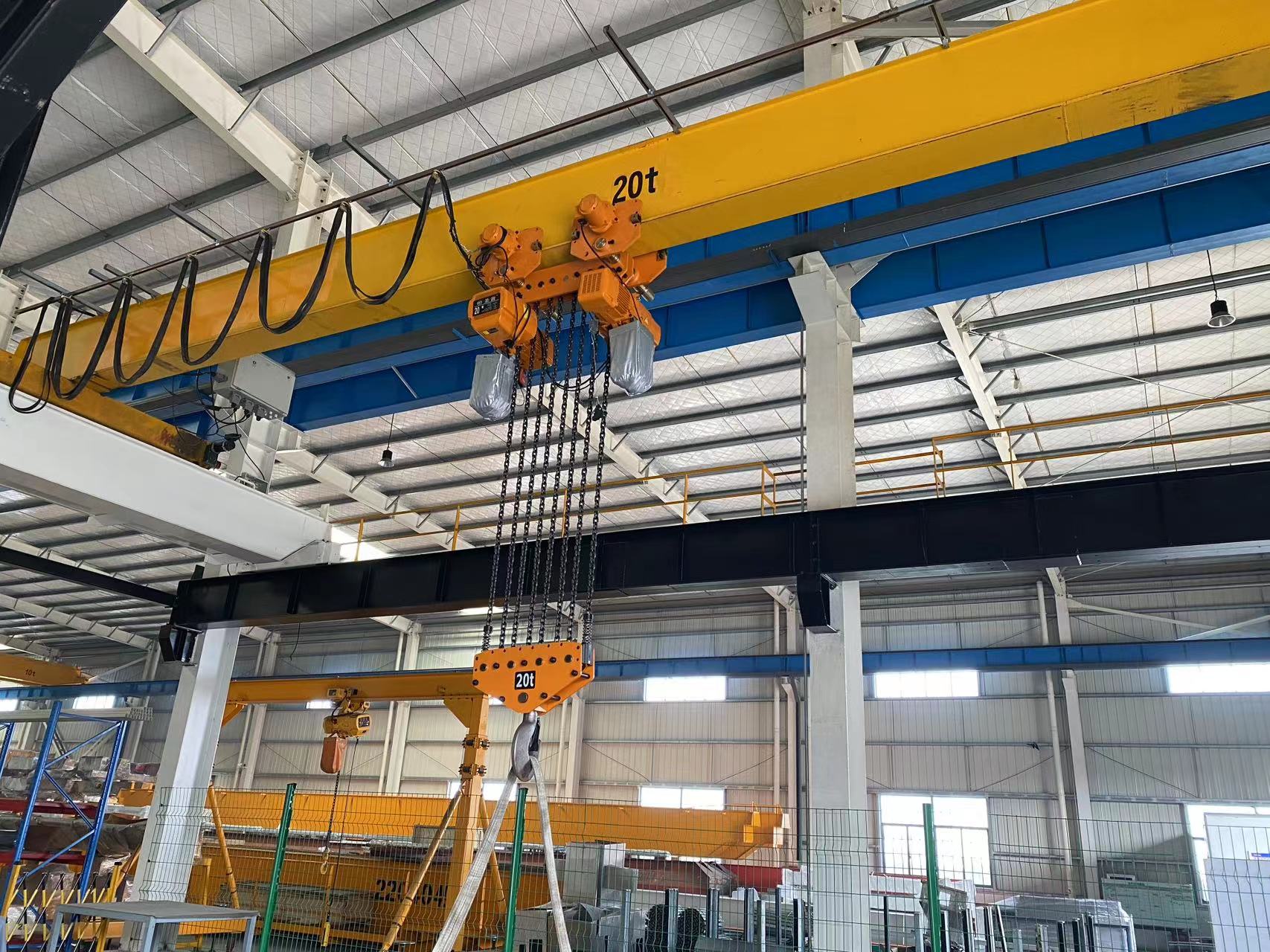 5 to 50 ton Single Girder Underhung Bridge Crane System