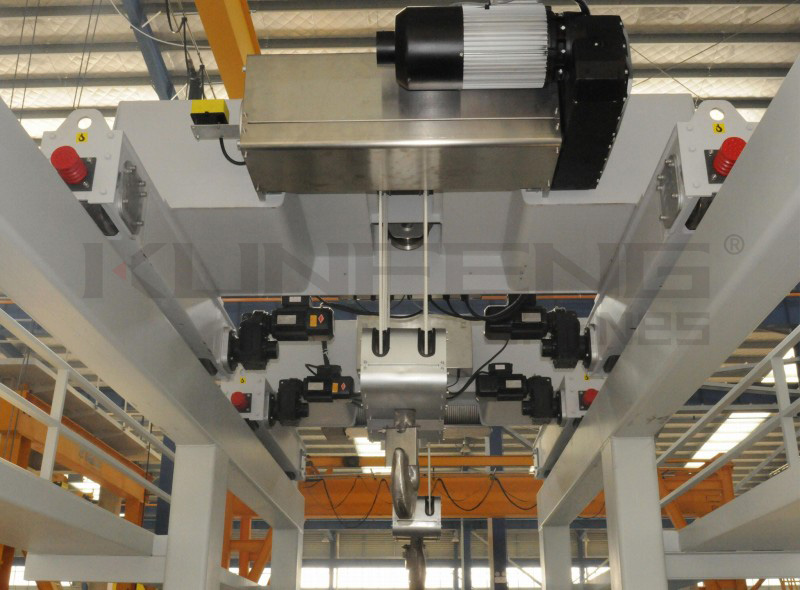 High tech double girder overhead crane High tech double girder overhead crane