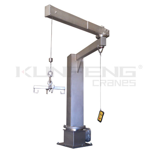 Semiconductor industry Clean room jib crane