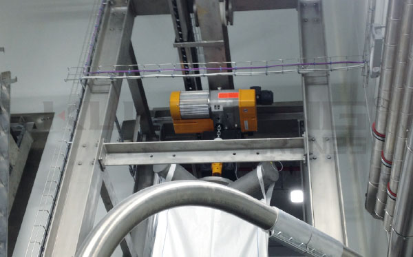 Innovative clean room cranes for the food industry Innovative clean room cranes for the food industry