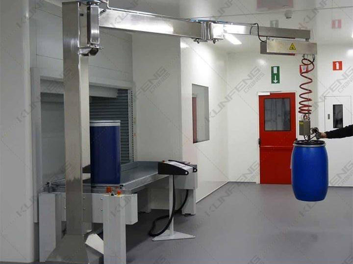 Clean room jib crane Clean room jib crane