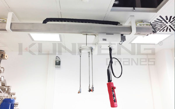Clean room cranes in the pharmaceutical industry Clean room cranes in the pharmaceutical industry