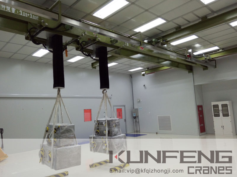 Clean Room Overhead Bridge Crane for Sale