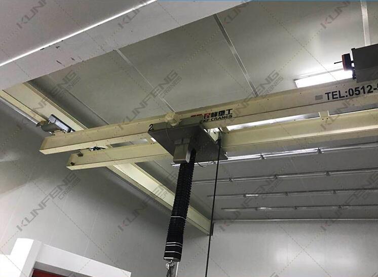 Single Girder Overhead Crane Price with Electric Hoist for Cl