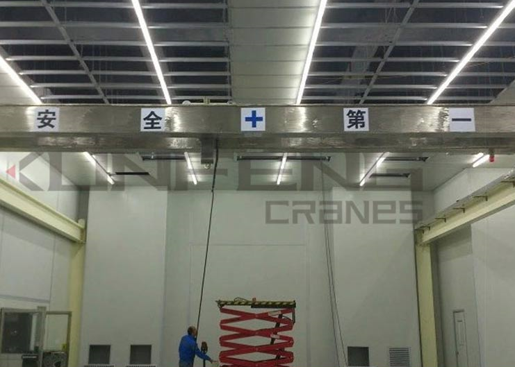 New European Design Clean Room Cranes in South Korea