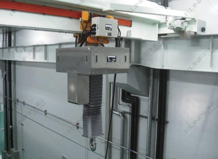 ISO Class7 cleanroom workshop dust-free crane supply