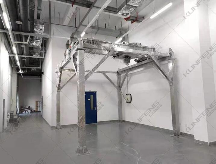 Single-beam clean crane is a kind of crane equipment Single-beam clean crane is a kind of crane equipment