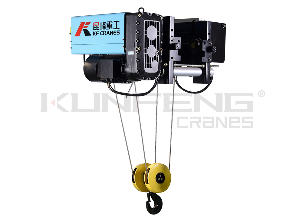 Double Rail Wire Rope Crane Hoist