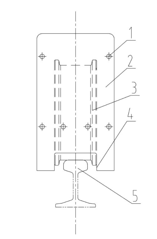 An anti derailment end beam for crane An anti derailment end beam for crane