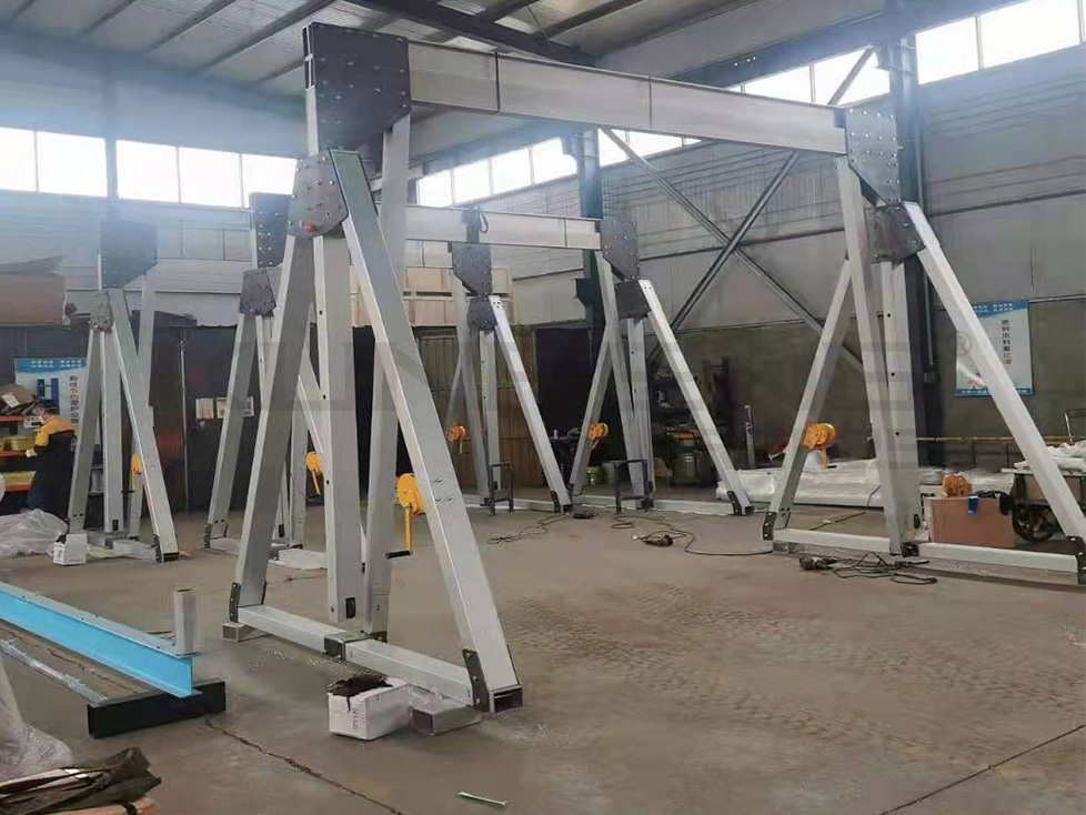 Aluminum alloy gantry