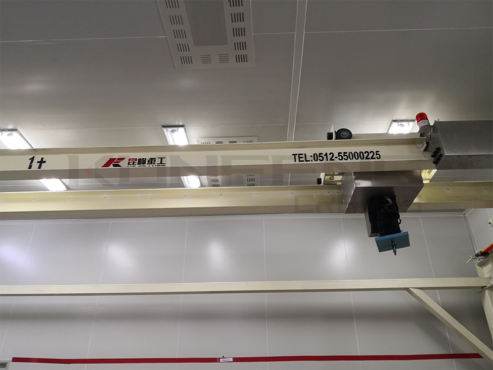 Precautions when using single-beam crane in European clean ro Precautions when using single-beam crane in European clean ro