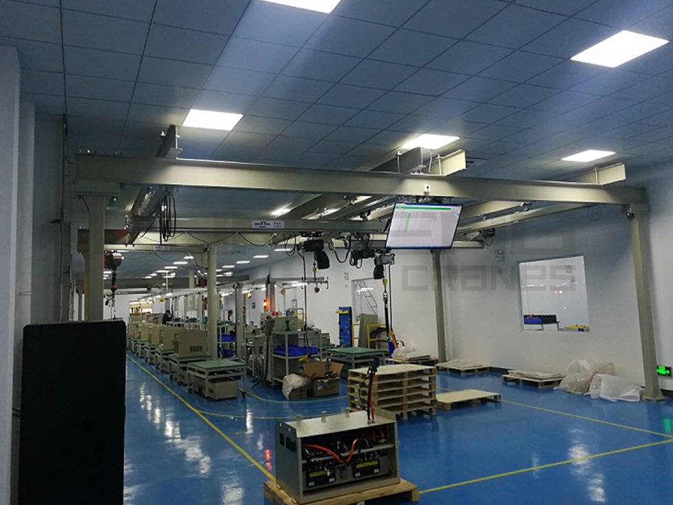 Lithium battery copper foil workshop clean room crane Lithium battery copper foil workshop clean room crane