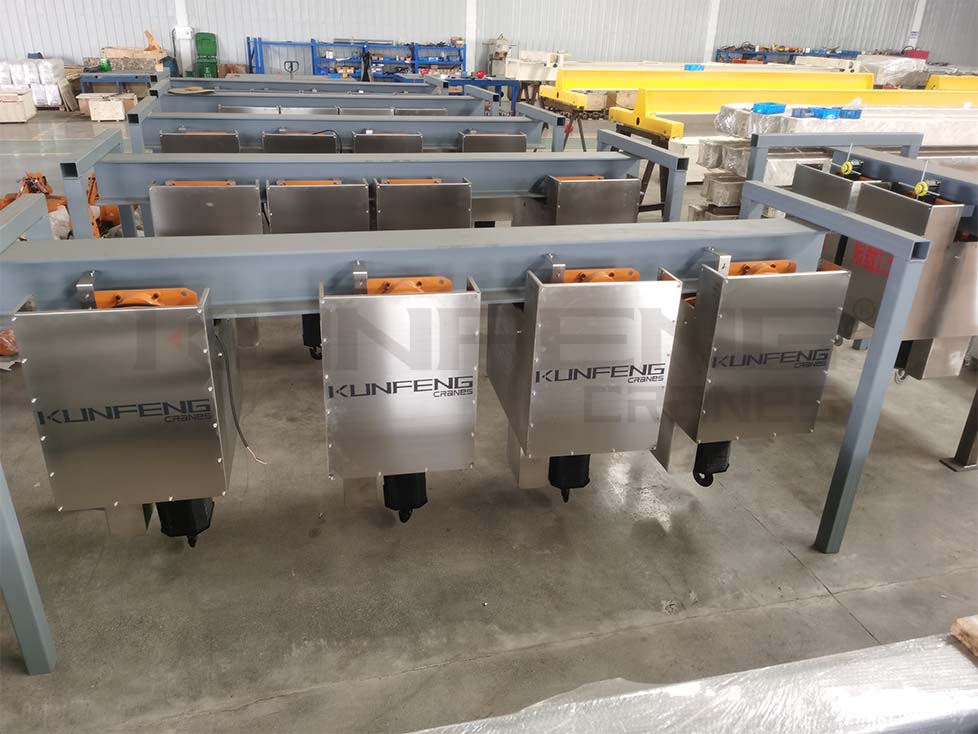 Clean room electric chain hoists Clean room electric chain hoists