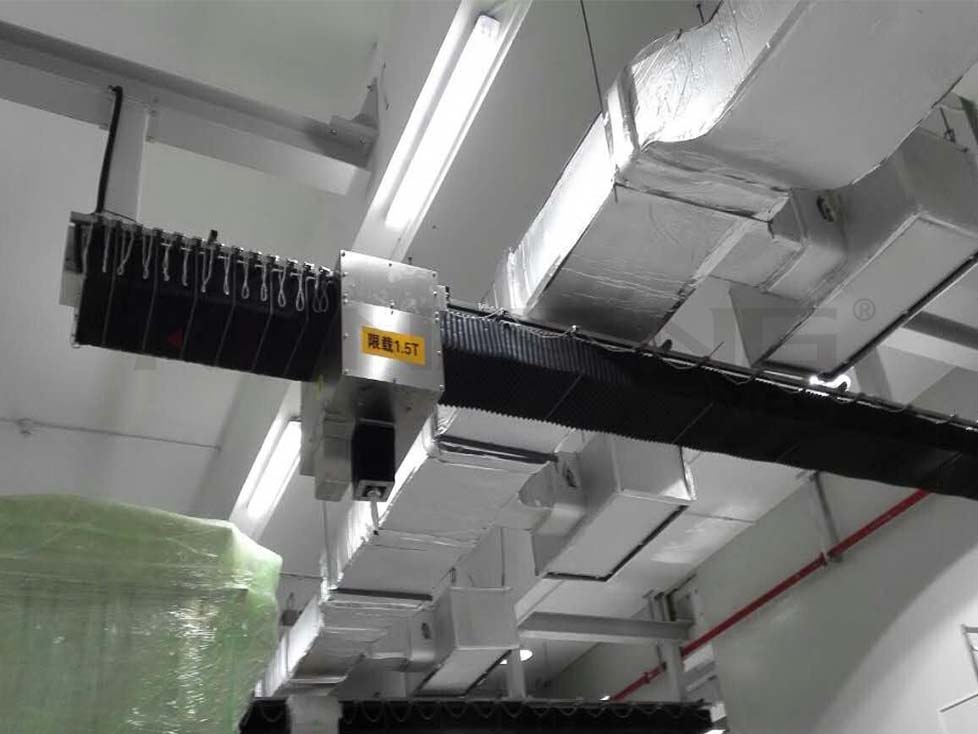Medical workshop clean room crane installation Medical workshop clean room crane installation