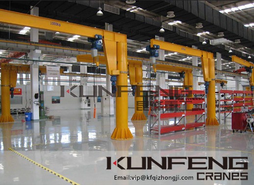 The featurs of European jib crane made in China