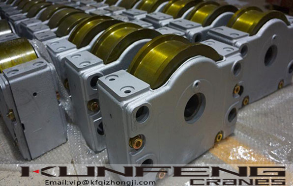 Angular bearing box DRS wheel-to-wheel box that can improve the wear resistance and life of the wheel surface