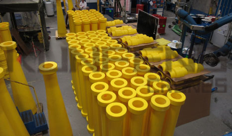 Cable bending stiffener providing bending protection