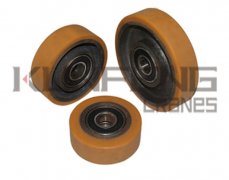 Polyurethane coated wheel of stacker heavy-duty from China Polyurethane coated wheel of stacker heavy-duty from China