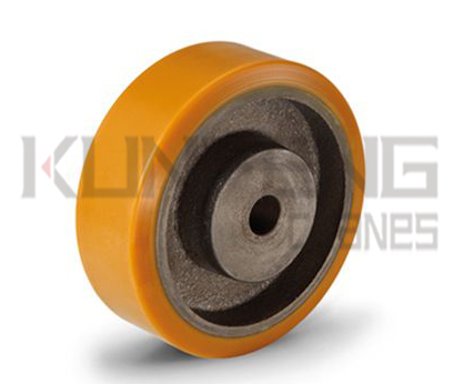 Characteristics of polyurethane coated-rubber wheel manufacturered in China Characteristics of polyurethane coated-rubber wheel manufacturered in China