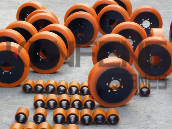 Easy to mix, polyurethane coated wheels with good adhesion Easy to mix, polyurethane coated wheels with good adhesion