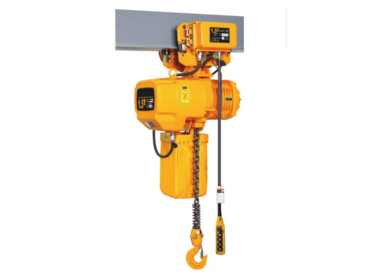 1 Ton Electric Chain Hoist with 20 ft Pendant Control