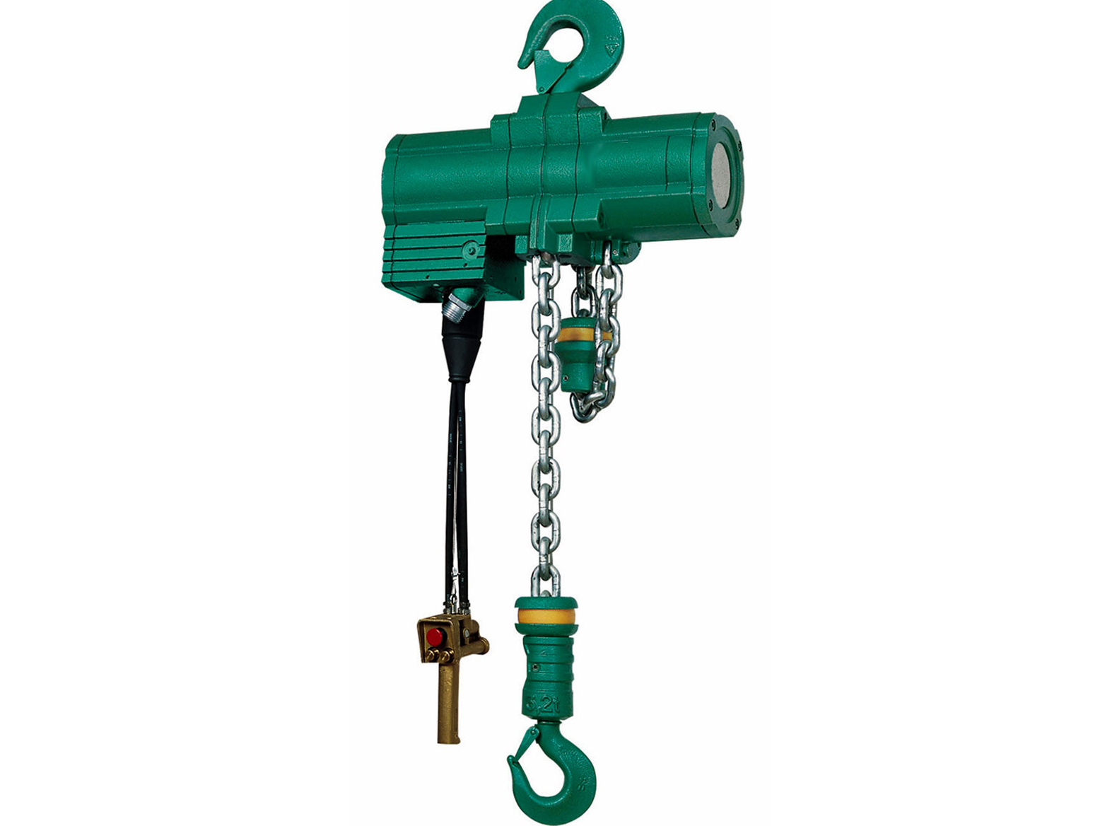 Chemical Low Decibel Pneumatic Chain Hoist for Sale