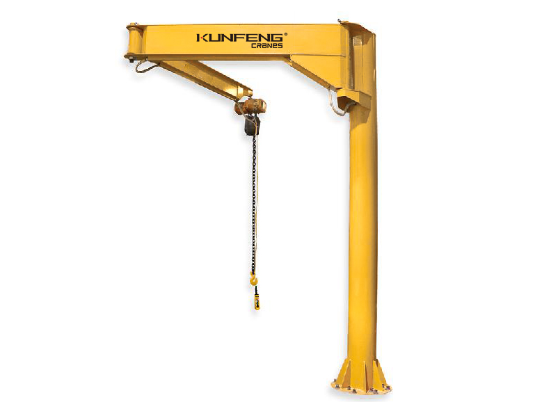 1000 lbs Articulating Jib Crane, Folding Arm Jib Crane