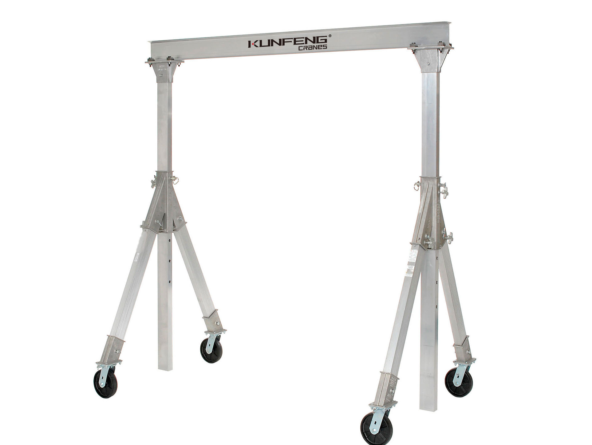 Adjustable Height Gantry Crane for Sale, Aluminum Material