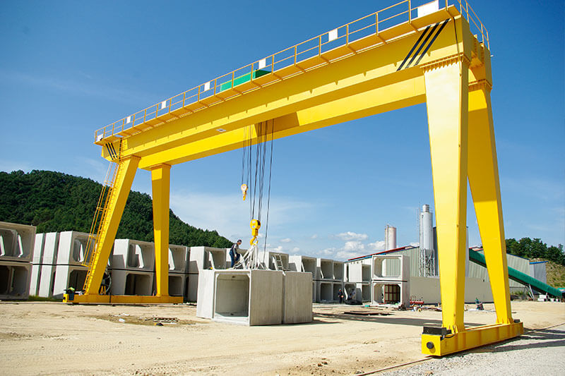 Double girder gantry crane