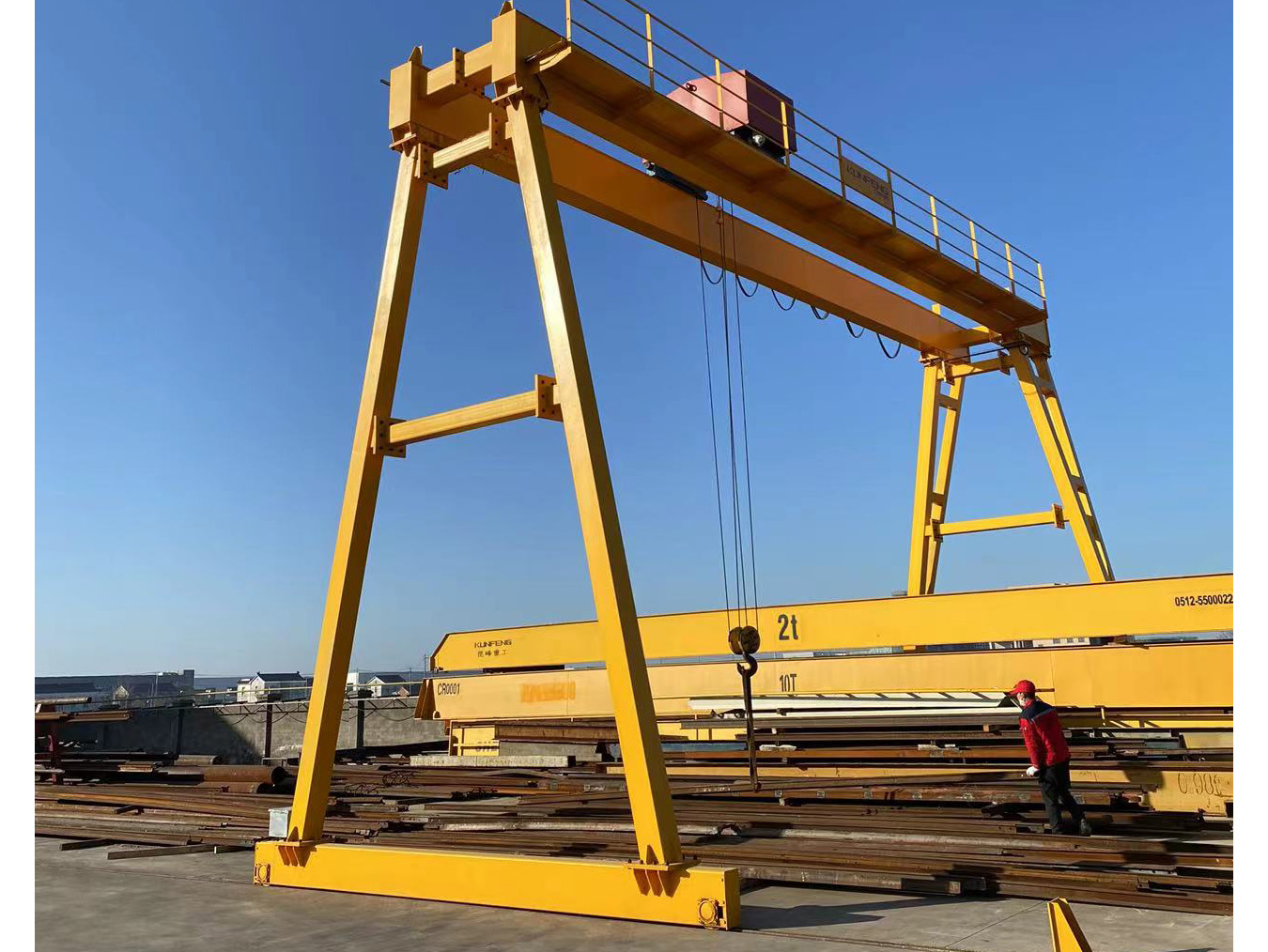 80 Ton A-Frame Full Gantry Crane for Sale