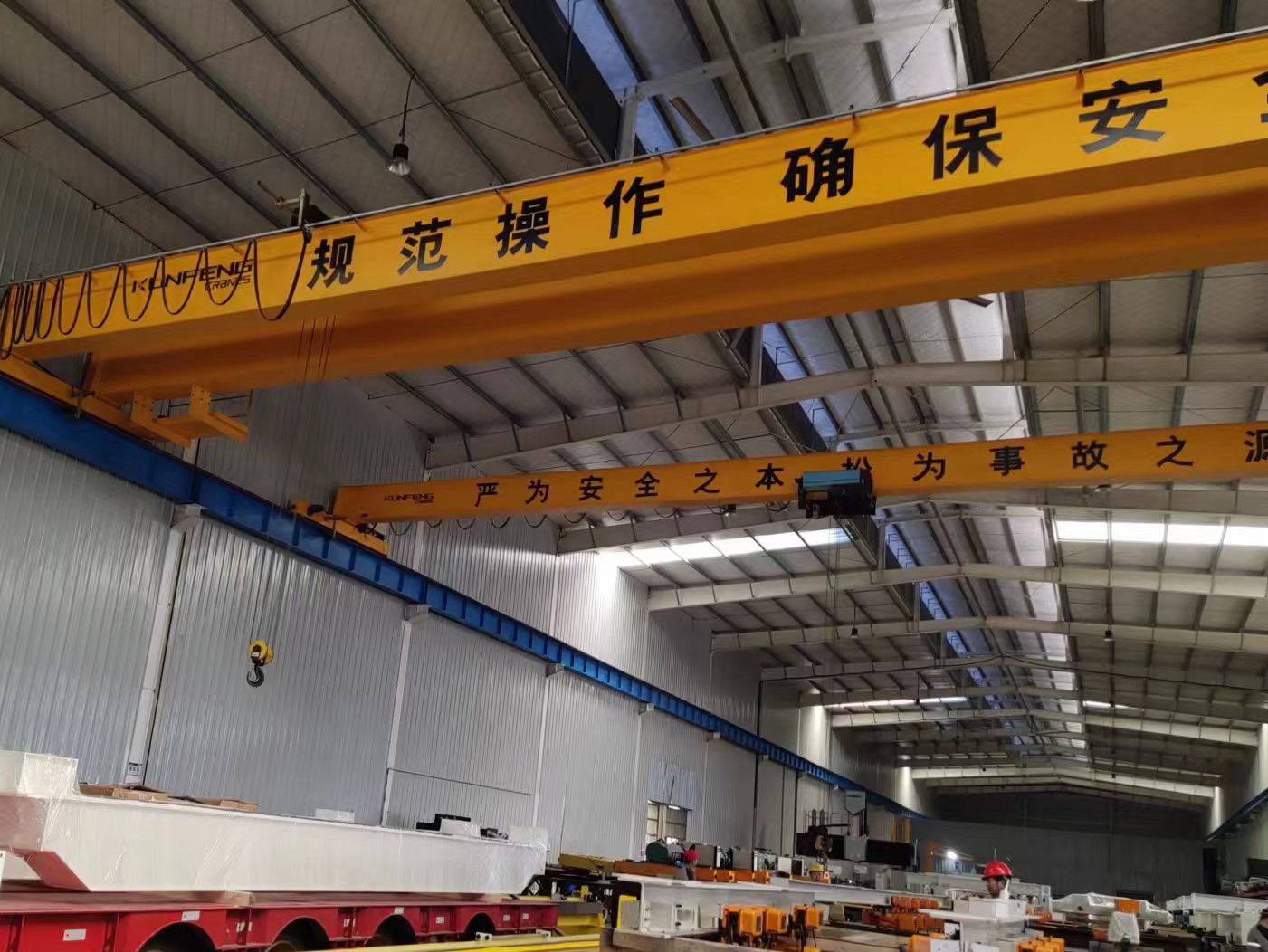 Overhead bridge crane