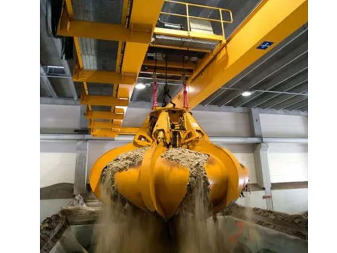 5 ton Grab Bucket Heavy Duty Overhead Crane Supplier