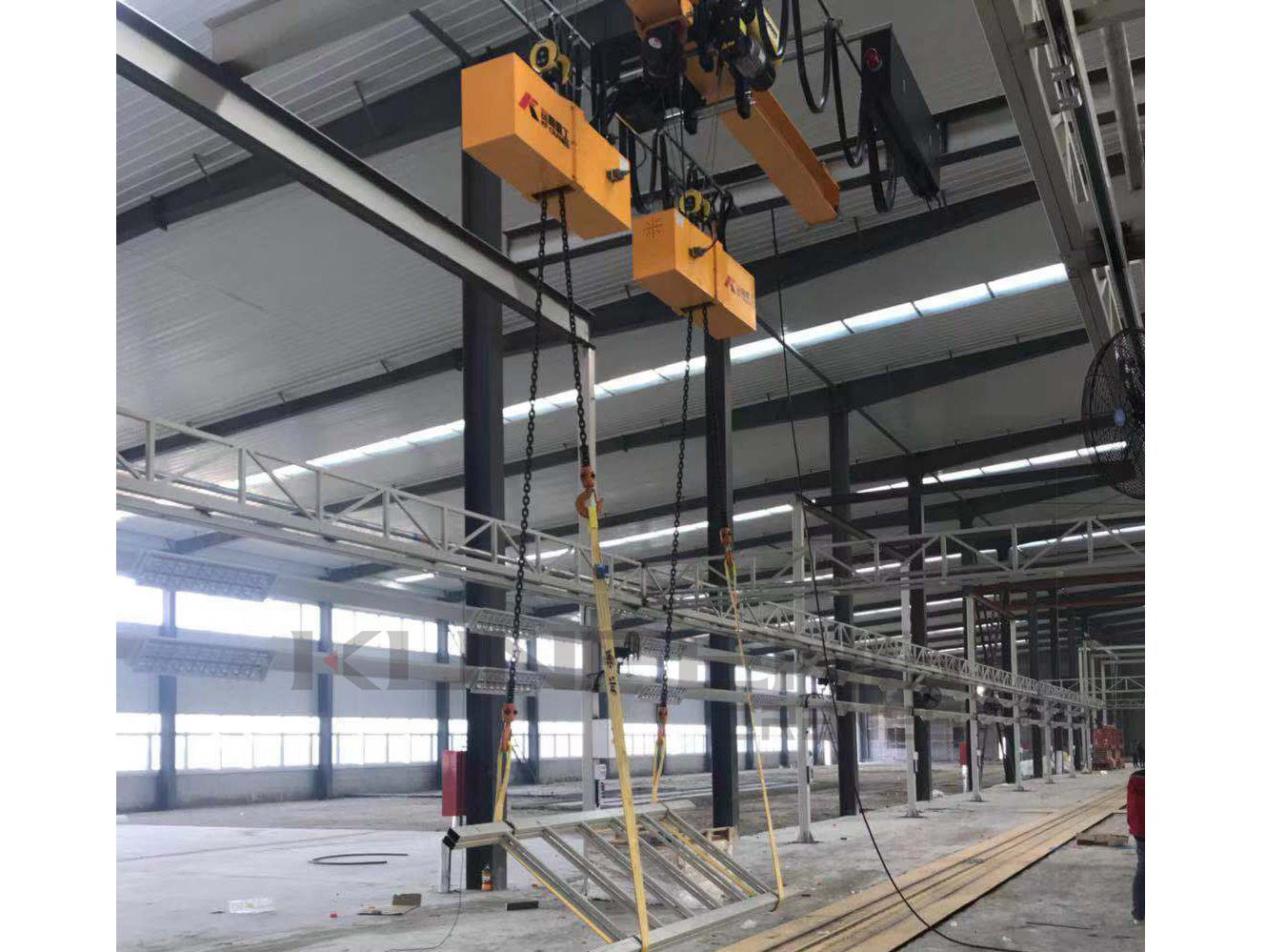 Chain suspension electric turning machine Chain suspension electric turning machine