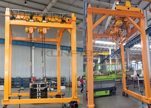 Portable Load Turning Device, 4 Ton, Gantry Type