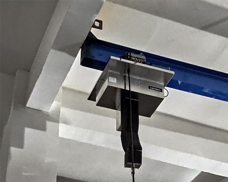 Cleanroom electric hoist crane