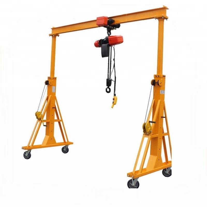 1 Ton Small Mobile Gantry Crane Price