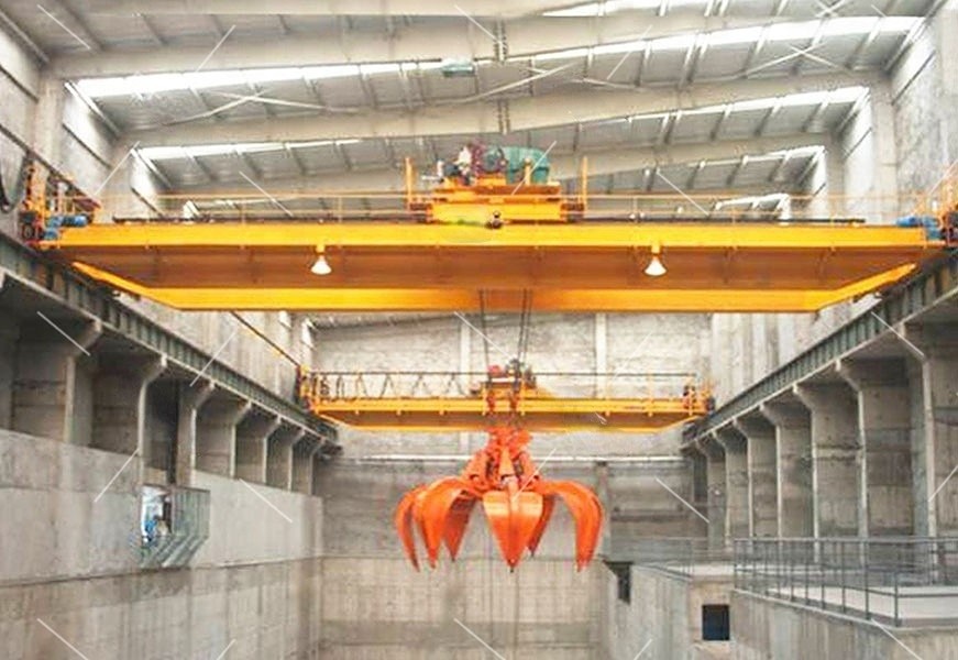 Intelligent electric grab crane