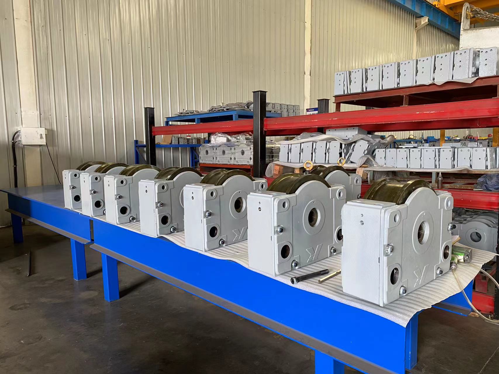 DRSA 500 wheel block system for conveyor, stackers