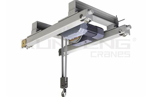 The crane hoist is small in size and easy to operate