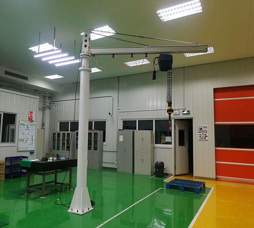 Cleanroom Grade Free Standing Jib Crane