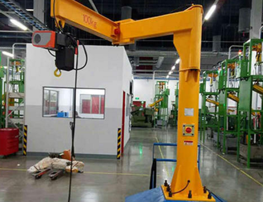 Column Mounted Slewing Handling Crane