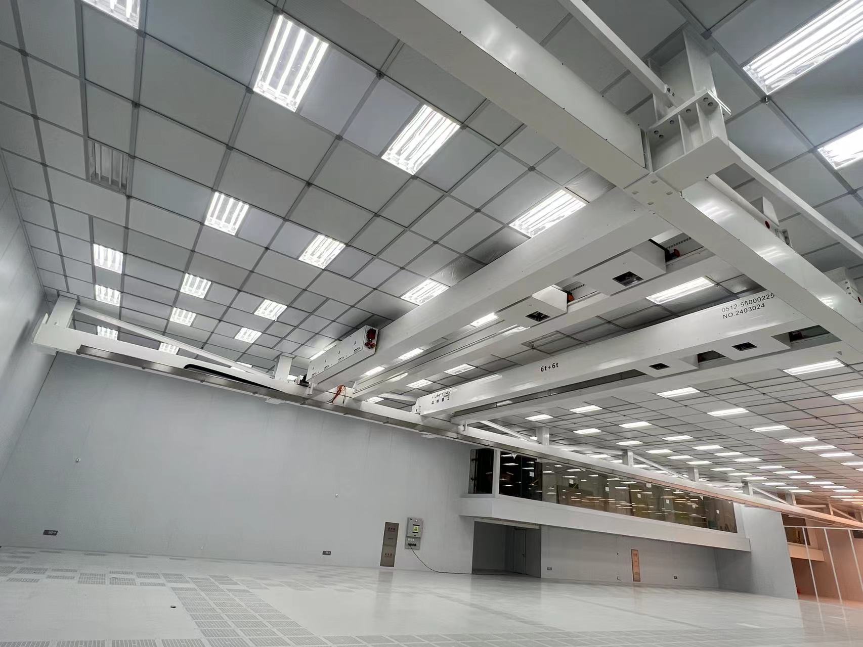 Overhead Cranes for Semiconductor Workshop Clean Room Engineering Overhead Cranes for Semiconductor Workshop Clean Room Engineering