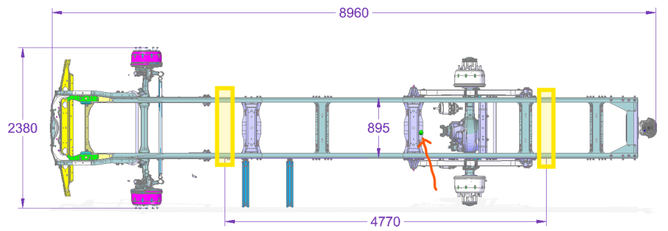 Truck chassis